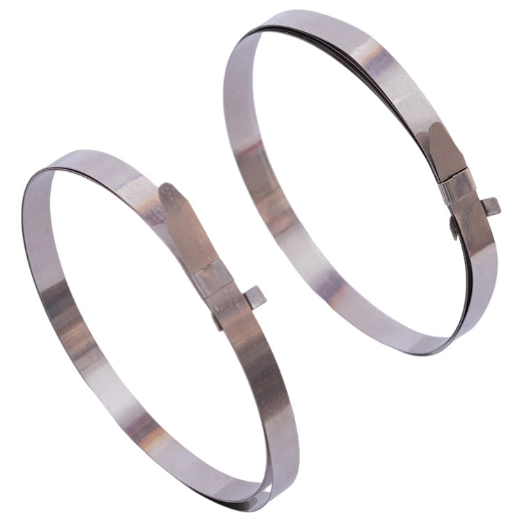 7mm Bandwith Stainless Steel  Universal Alex CV Joint Dust Boot Clamps Kit From Factory