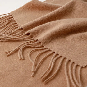 2024 Korean Version Solid Color Cashmere Scarf Simple Women's Winter Thickened Fashionable Warm High-end Scarf