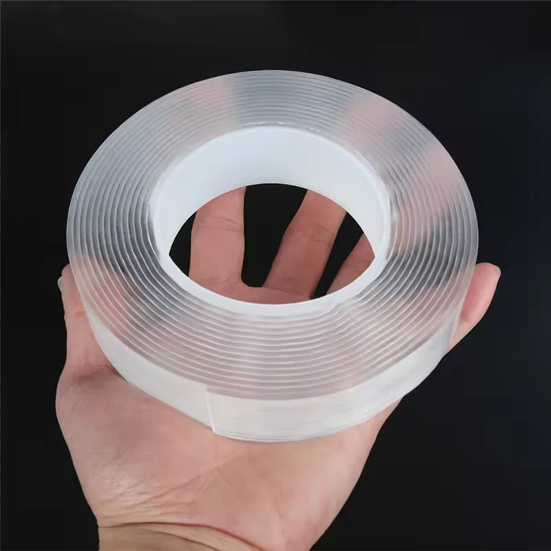 Multifunctional Adhesive Nano Tape Double Care Nano Grip Tape Removable Reusable Washable Nano Tape