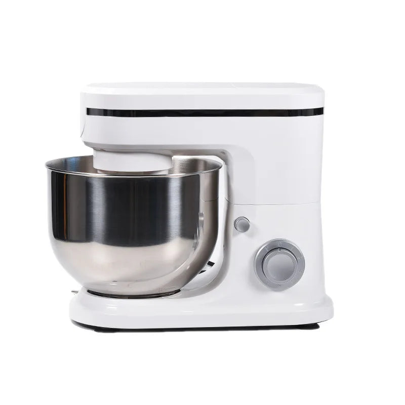Stainless Steel Dough Mixer with Tilting Bowl | New Portable 300W/370W Easy Cleaning & Bakery Use