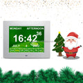 Large Clear Display 7" 8" 10" Digital Calendar Alarm Reminder Clock for Dementia Senior Alzheimer Memory Loss Visually Impaired