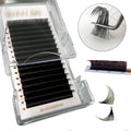 Customized Package Lash Trays Individual Lashes Silk Faux Mink Eyelash Extensions C CC D DD L M Curl Cashmere Lash Extensions