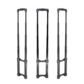OEM/ODM 5 Section Durable Aluminum Telescopic Luggage Trolley Handle Luggage Bag Handle Parts
