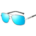 Wholesale Classical Polarized Sunglasses Rectangular Metal UV400 Sunglasses for Man 2025