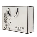Wholesale Luxury Gift Paperboard Shopping Bags with Ribbon Handles Custom Printed Logo Elegant Design