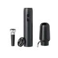 2024 Newest Black One Touch Type C Charging Rechargeable Electric Wine Opener Wine Dispenser Aerator Kit