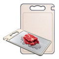 Cutting Board Stainless Steel  2-in-1 Double-Sided Non-Slip PP Easy to Clean