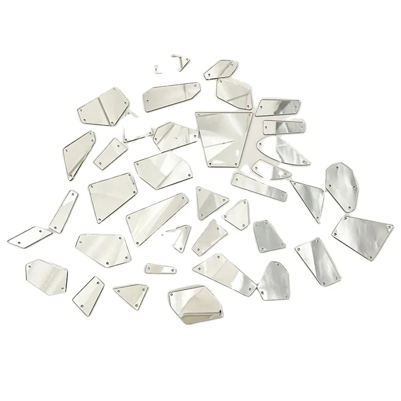 Wholesale Fashion Acrylic Mirror Crystal Rhinestone for  DIY Clothing Decoration