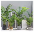 Wholesale Greenery Artificial Areca&Phoenix Palm Tree in Pot Natural Touch Plastic Decorative Artificial Plant Stylish Design