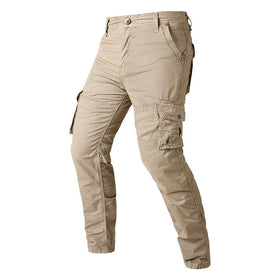 2024 Spring and Autumn New Men's Casual Cargo Pants Breathable Men's Youth Solid Versatile Pants