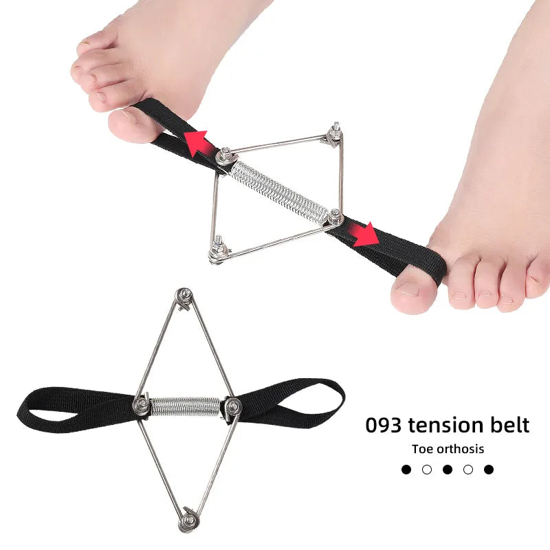 Big Toe Strap Bunion Straightener Stretchy Belt Toe Stretcher Alignment Hallux Valgus Corrector Foot Pain Relief
