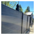 1800*1800mm 6*6ft Wpc Fencing Uv Resistance Easy Install Wood Composite Plastic Fence Panel