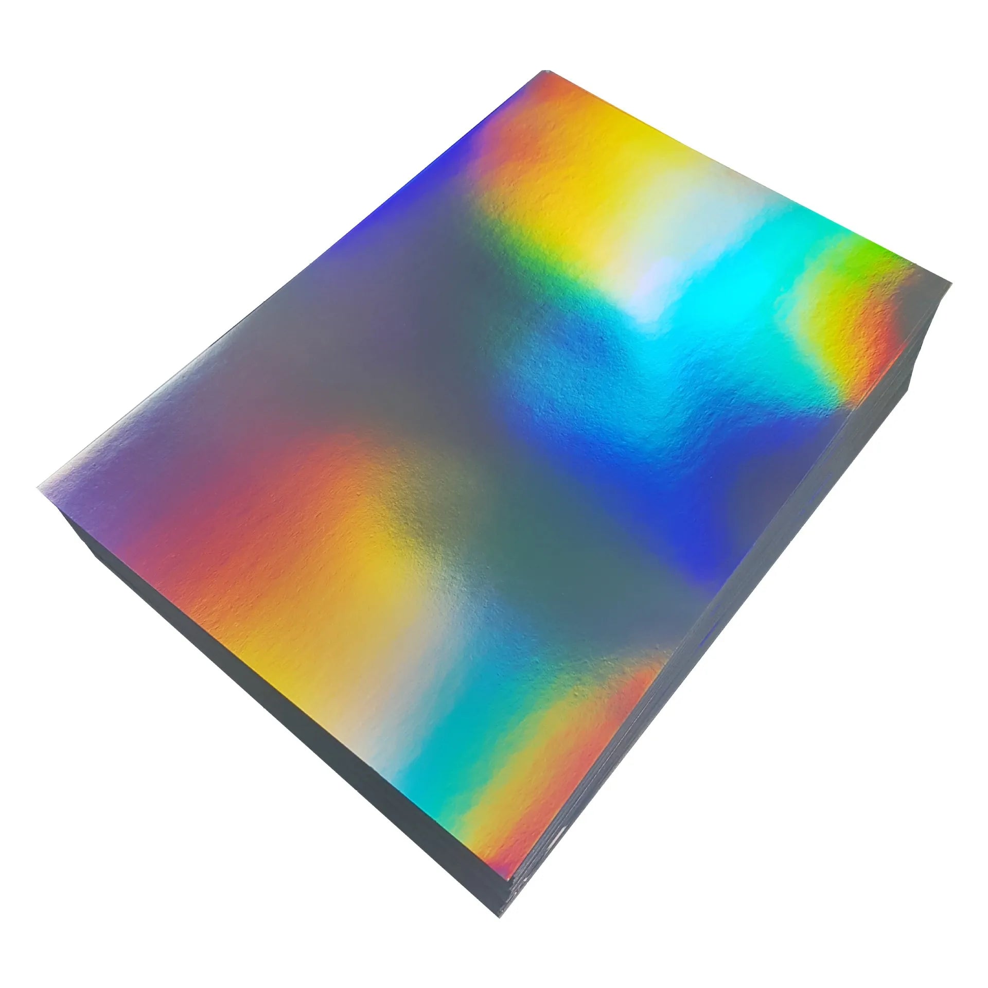 Waterproof Glossy Matte Holographic Vinyl Printable Vinyl Hologram Sticker Paper A4 for Laser and Inkjet Printer