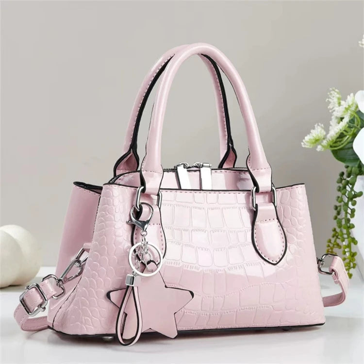 Fashion Trending Party Pu Pink Cheapest Small Portables Hand Bags for Ladies