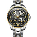 OUPINKE 3178 Oem Luxury Tourbillon Skeleton Wrist Watches for Mens Waterproof Reloj Sport Automatic Mechanical Watch for Man