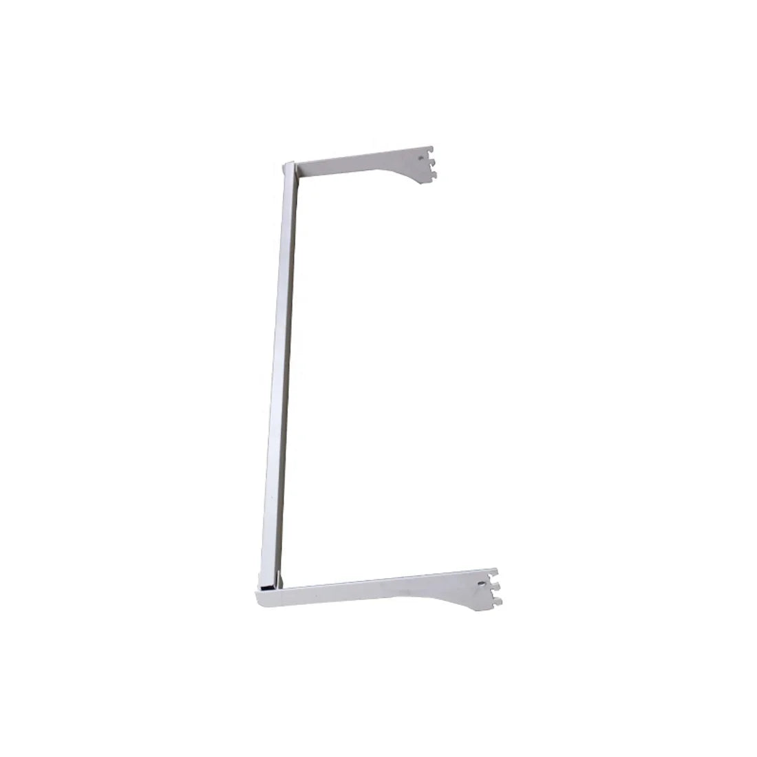 Good Price Metallic Heavy Duty Supermarket Shelf Retail Store Accessories Side Hanging Solid Shelf Quick Installation
