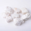 Wholesale Natural White Moonstone Rough Raw Specimen Crystal Quartz Material Specimen for Home Decoration