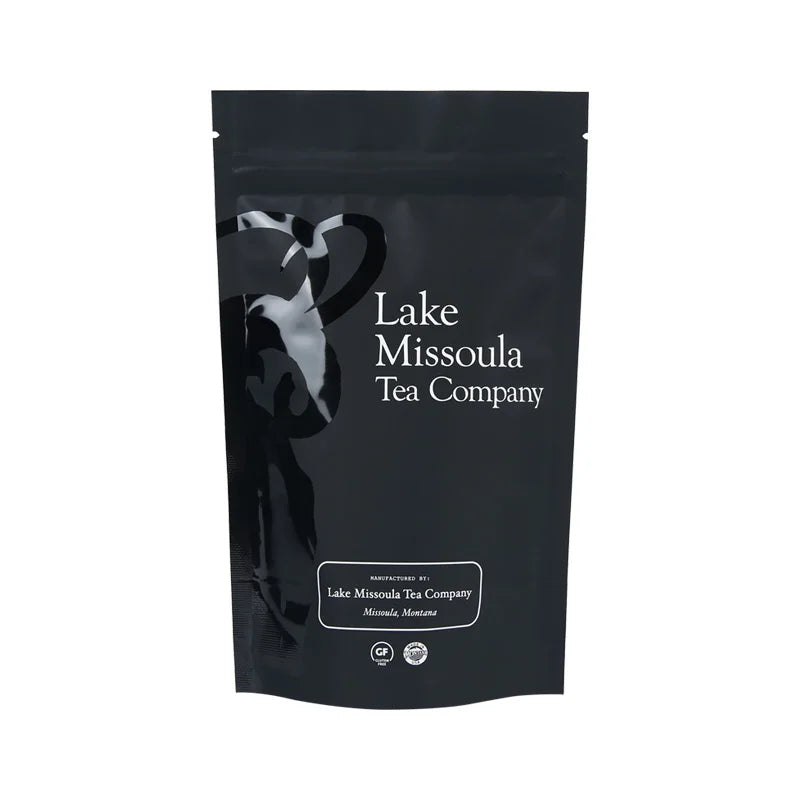 Custom Printed Cacao Cocoa Coffee Powder Plastic Packaging Aluminum Foil Bags Resealable Matte Black Stand up Pouch With Zipper