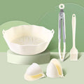 Food-Safe Square Silicone Pots and Liners for Air Fryers Oven Accessories for Baking Dishes & Pans