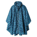 Printing Pattern Hooded Rain Poncho With High Waterproof RateRain Coat With Carry Bag