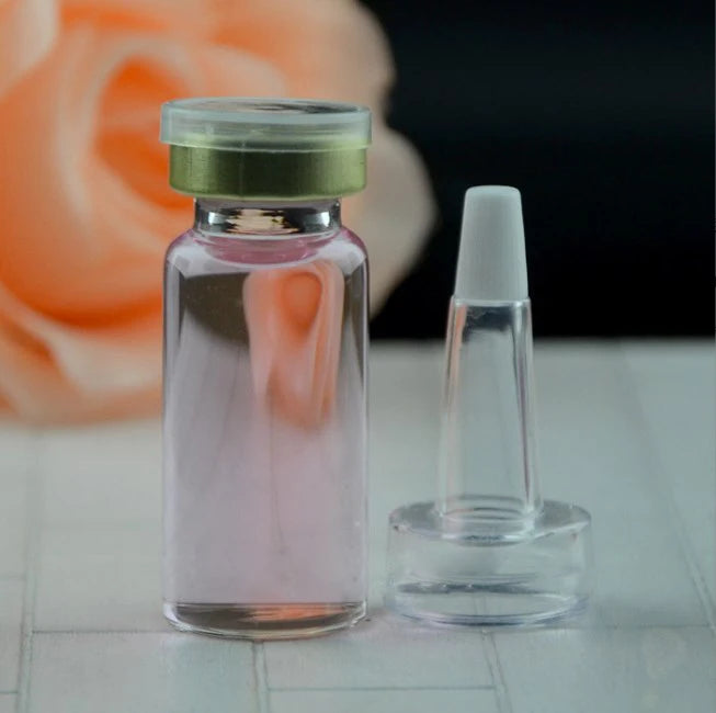 Private Label Natural Skincare Hyaluronic Acid Moisturizing Hydrating Rose Serum Face Whitening Glowing Serum Ampoule