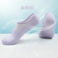 Men's One Size Breathable Jacquard Cotton Sports Socks Custom Logo Summer No-Show Anti-Slip Design Invisible Sports Sock