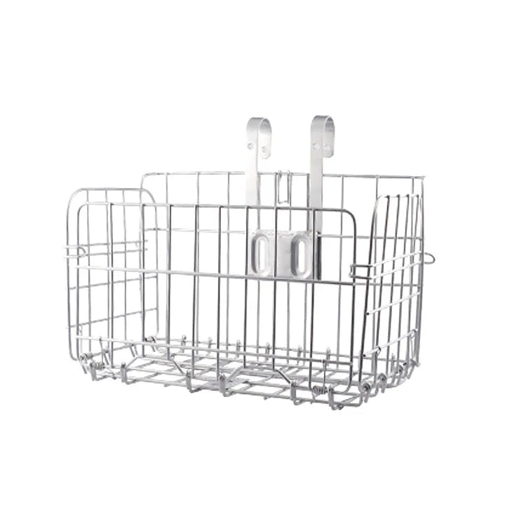 New Mountain Bike Folding Hanging Basket/ Front and Rear Hanging Bicycle Cart Basket Direct Sale