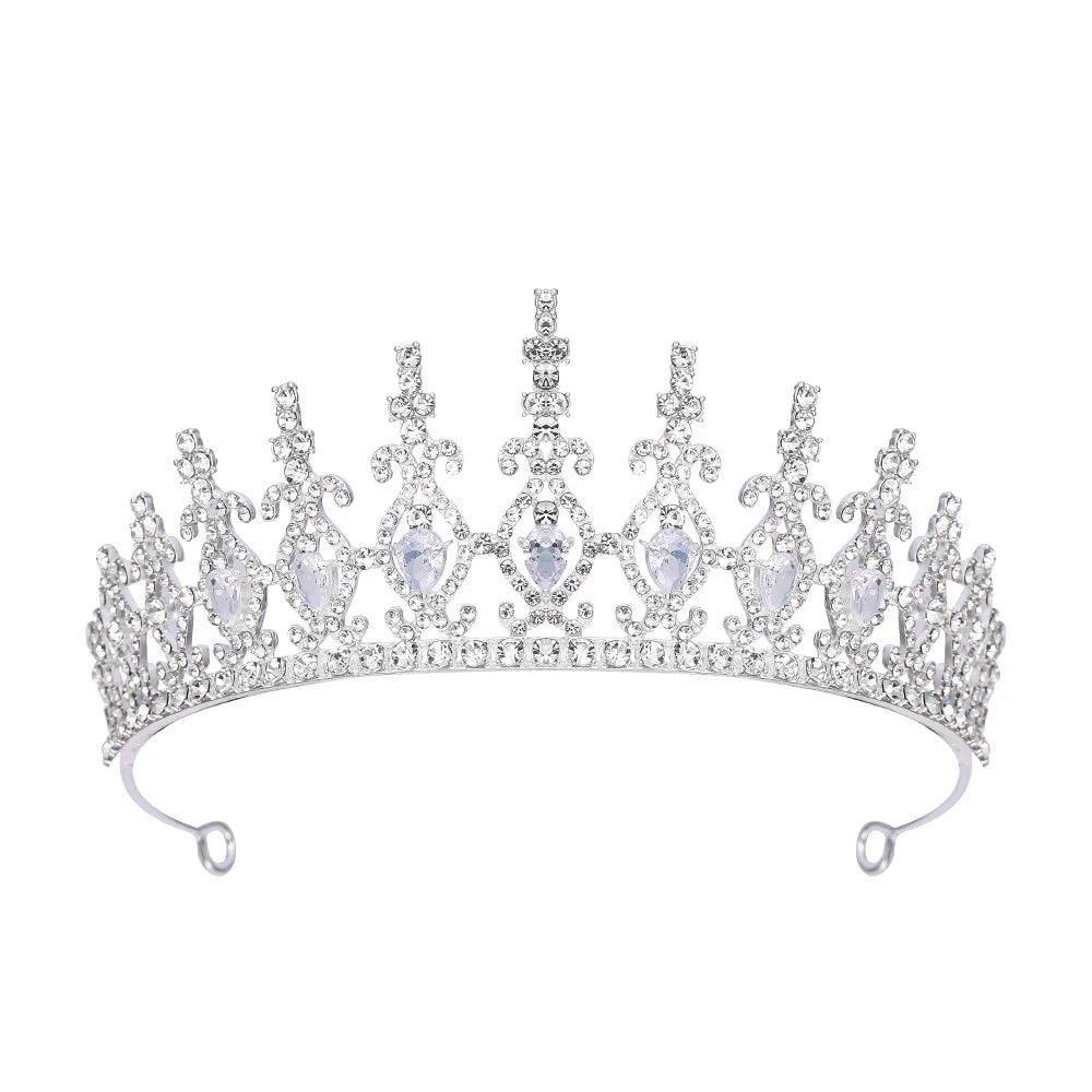 Wholesale Wedding Zircon Crown Rhinestone Bridal Tiaras for Women