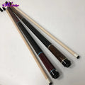 Xmlivet Handmade 142cm Radial Pin Ebony/rengas Solid Wooden Billiards Carom Cues in Leather Cue Grips Pool Cue Sticks