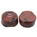 HZ Wholesale Natural Mahogany Obsidian Crystal Sphere Stand Gemstone Sphere Crystal Holders for Home Decoration