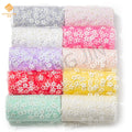 5.5inch 15m/roll Daisy Floral Tulle Fabric Roll Flower Tulle Tutu Dress Material DIY Party Decoration Tulle Roll