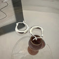 Fine Jewelry Hypoallergenic Trendy Sterling Silver Jewelry Chunky Hoop Earrings