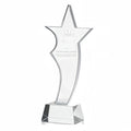 New Arrival Crystal Owl Shape Trophy with Engraving for Custom Gifts-DIY Option