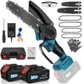Wholesale Factory Supply Battery Chain Saw Portable Wood Cutting Machine Mini Electric Chainsaw 6-INCH Chain Saw