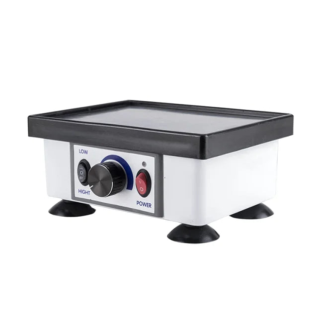 Dental Square Vibrator Dental Lab Equipment Model Oscillator Powerful Dental Vibrator Vibration Table for Gypsum