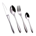 Factory Price A05 Unique Gold Titanium Forks and Spoons Set Catering Restaurant Wedding Stainless Steel Flatware