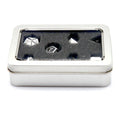 HS Customized Metal Storage Box for Dice Rectangle Dungeon and Dragon Board Game Dice Cup
