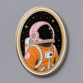Antique Style Antique Astronaut Badges Custom Designed by Factory Hard Enamel Button Brooch Lapel Pins Special Medal for Shirts