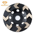 5 Inch 125 mm 8 Arrows Diamond Grinding Wheel Disc 22.23 M14 5/8''-11 Arbor Holes