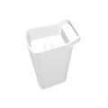 Modern Style Unique Stone Resin Freestanding Pedestal Sinks Polished Eco-Friendly Hand Wash Basins for Home Hotel Bathroom Use