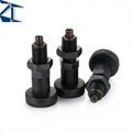 ZPXAS Zinc Plated Stainless Steel Black Economical Knob Spring Indexing Plunger Other Fasteners