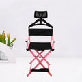 Modern Style Metal Chair Warehouse Makeup Chair Folding Beauty Massage Director Bedroom Director Folding Chair