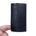 Custom Printing Textured Paper Candle Label Glossy Embossed Raised Spot UV Stickers Label