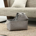 Homeplus Homeplus 2024 Linen Closet Organizer Storage Baskets New Fabric Boxes Bins for Shelves in Nursery Home or Office Storage