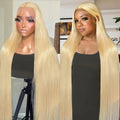 Wholesale 613 Blonde Lace Front Wigs 40 Inch 613 13x4 Full Lace Wig Cheap Brazilian Human Raw Virgin Hair Full Lace Wigs