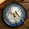 Wholesale 12 Inch Large Ceramic Japanese Style Steak Pasta Plate Pizza Cold Dish Commercial Dishes Plates Restaurant Tableware