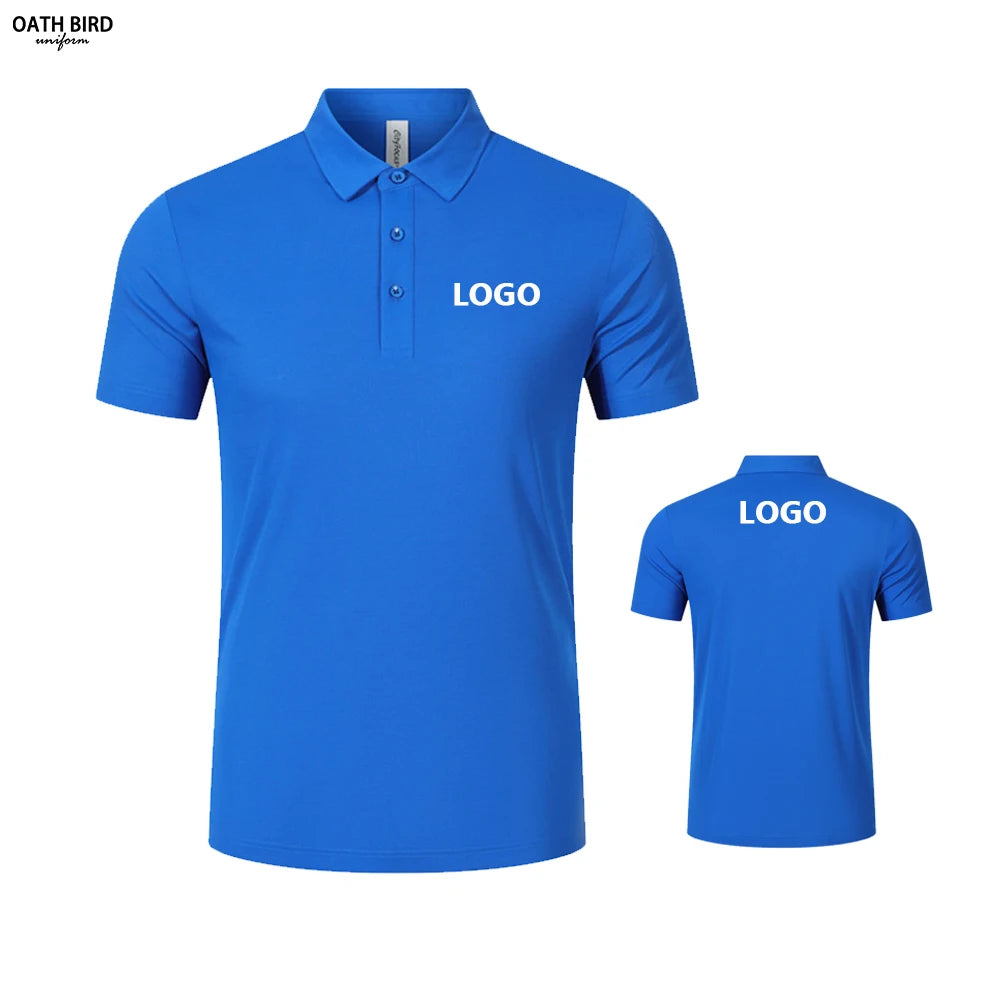 High Performance Camisa Polo Running CustomizedLogo Polyester Golf Shirts Mens Dry-Fit Polo Shirts