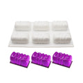 B7-77 6 Cavity LOVE Silicon Cake Mold Valentine Mould Baked DIY 3D Chocolate Mold Bake Mold Tool Cake