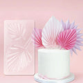 AK New Transparent Palm Leaf Chocolate Mould DIY Fondant Printing Cake Stencil Mousse Mold Cake Decorating Tools
