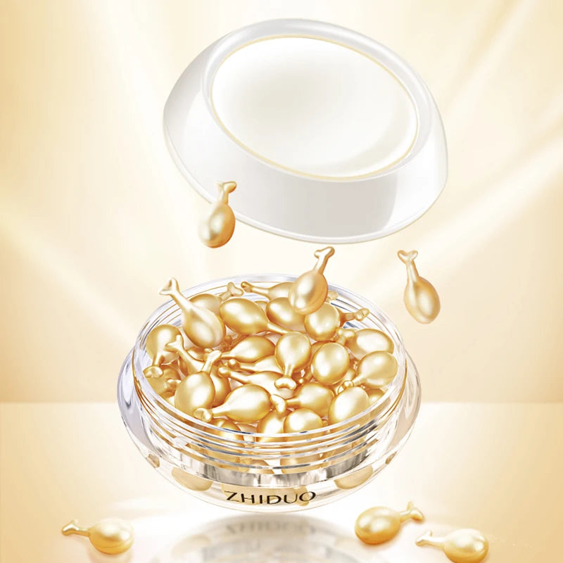 OEM Private Label ZHIDUO Collagen Moisturizing Whitening Face Care Anti Wrinkle Face Essence Skin Care Beauty Face Serum